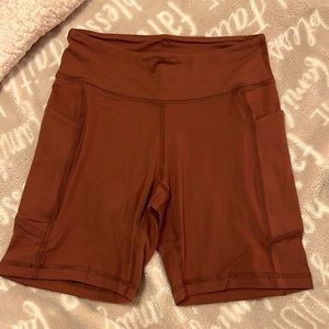 NWT: Super Fit Biker Shorts (pockets)